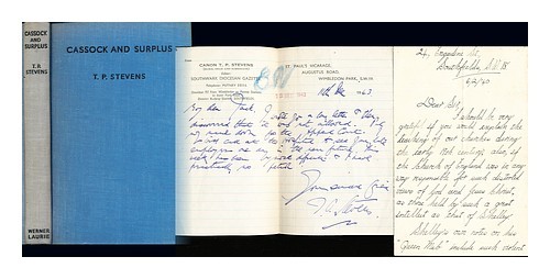 Stevens soutane und - t.p,