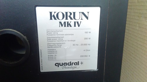Quadral korun iv - korun,