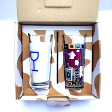 2 RITZENHOFF MILCHGLÄSER, DESIGNED VON KONSTANTIN GRCIC, ORIGINALVERPACKUNG, NEU