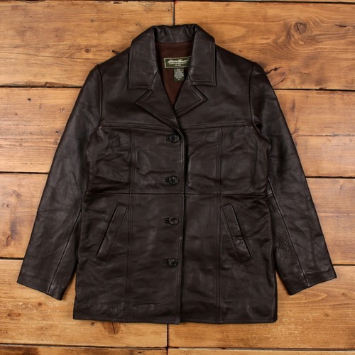 Vintage eddie bauer lederjacke - eddie,