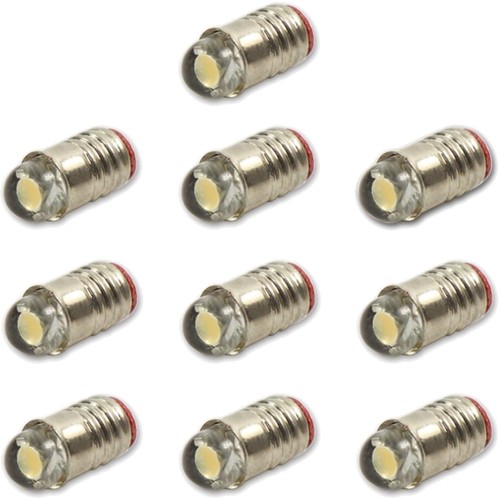 Warmweiße 10er set led - warmweiße, 10er-set