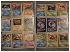 Pokemon Fossil 16 KARTEN zapdos ARKTOS RARE SAMMLUNG LOT MASTER