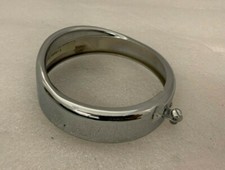 Hella Scheinwerfer Chromring Lampenring m Blendschirm Ø 10cm 9AG094238-00 NOS