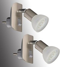 2x LED Leseleuchte chic mit