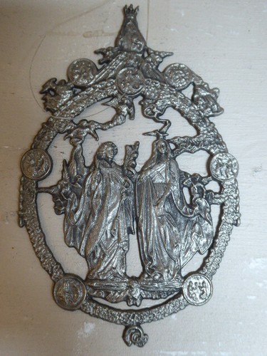 Alte zinn flachfigur - flachfigur, anhänger