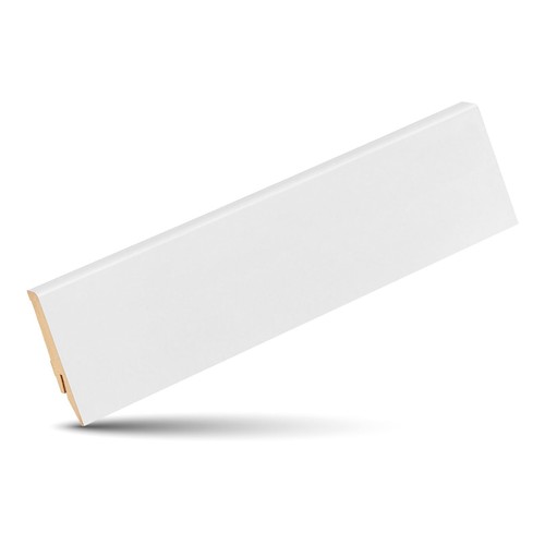 Sockelleiste weiß mdf foliert - sockelleiste,
