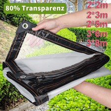 Transparente plane mit ösen - transparente,