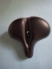 Velo Fahrradsattel gebr.Schwarz/Grau Cruiser Comfort