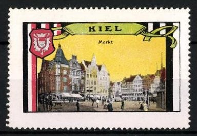 Reklamemarke kiel markt - reklamemarke,