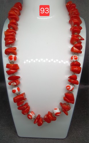 Vintage korallenkette - vintage,