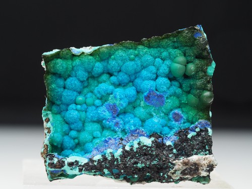 Chrysokoll azurit ray mine - ray,