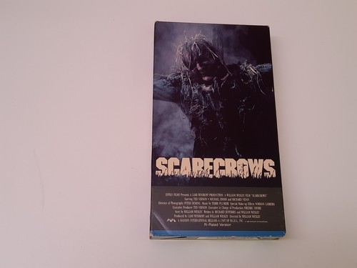 Scarecrows 1988 uncut vhs usa - scarecrows,