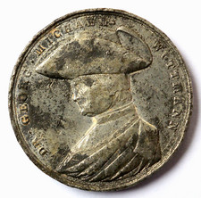 Medaille Zinn Bistum Regensburg Bischof Georg Michael Wittmann 1833 Ø 33 mm