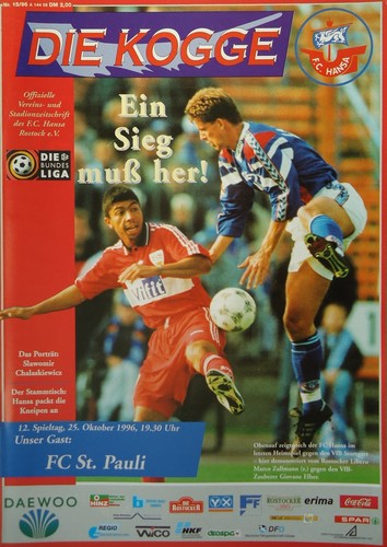 Programm 1996 hansa - programm, fc