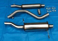 Gruppe Gr A VW Golf 1 I Edelstahl Auspuffanlage G60 16V Sportauspuff S-60 Rohr