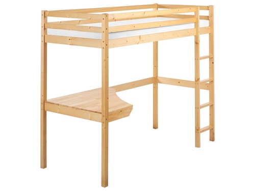 Hochbett mit schreibtisch - hochbett,