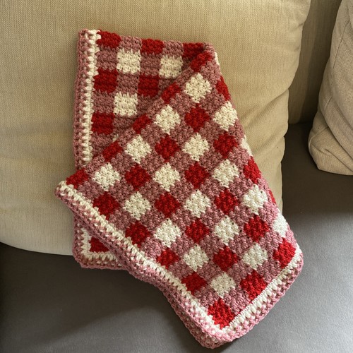 Handgehäkelte babydecke - handgehäkelte,