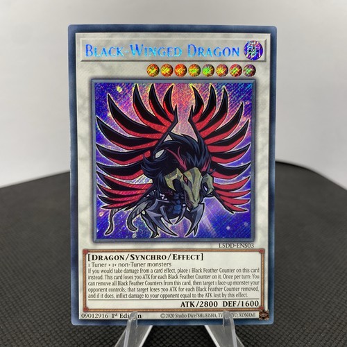 Yugioh black winged dragon - black-winged,