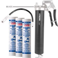 EINHAND-FETTPRESSE + SCHLAUCH