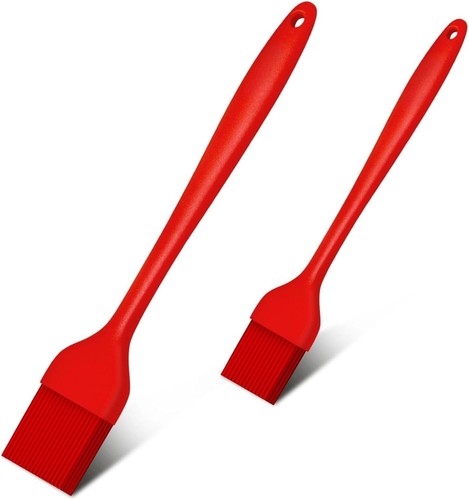Silikon backpinsel set - set, 2