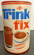 alte DDR Trink fix Dose Trumpf Leer-Verpackung Ostalgie Delikat Deko 70er Jahre