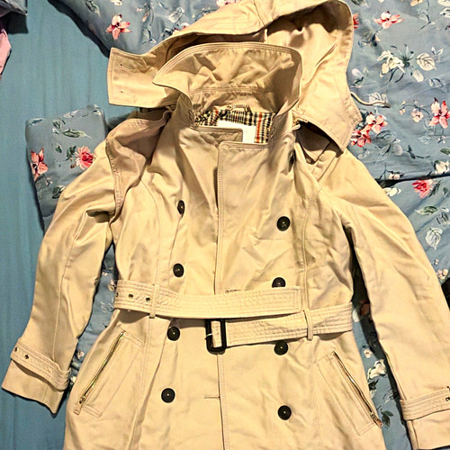 Zara damen trenchcoat beige - damen,