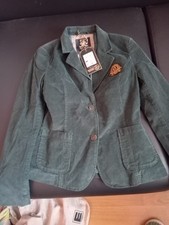 Damen Blazer Business Soccx Gr M/38 Deep Green Premium Racing Neu Mit Eticket