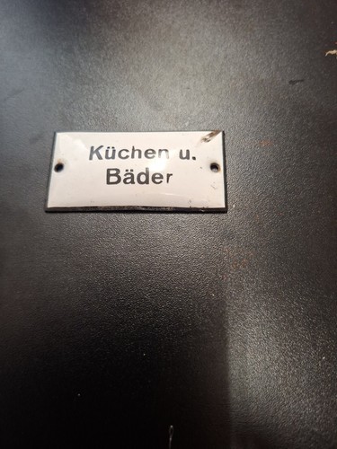 Kleines emalie schild - emalie,