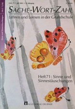 Sache Wort Zahl Heft 71 Sinne