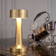 Dimmbar Touch Tischlampe Schlafzimmer LED Nachtlicht Farbwechse Nachttischlampe