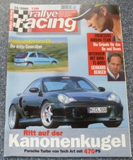 Rallye Racing 10/2000 Opel Corsa GSi, Porsche turbo, Audi RS 4, PT Cruiser