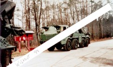 NVA-Foto Oldtimer DDR Landstreitkräfte Geschoßwerfer LKW Tatra 813 als RM 70