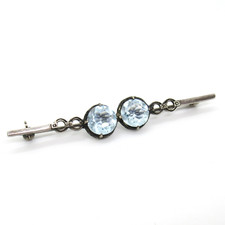 Art Deco Brosche aus Silber