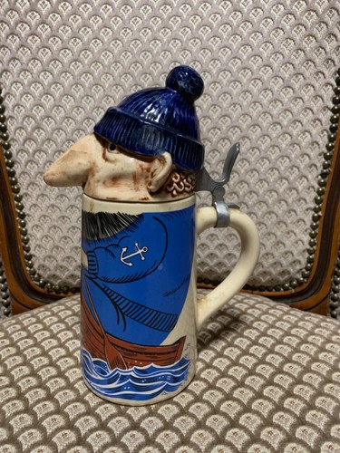 Vintage bierkrug selten - bierkrug,