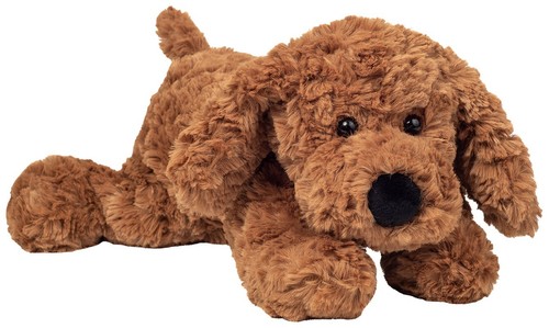 Liegend brauner hund - liegend,