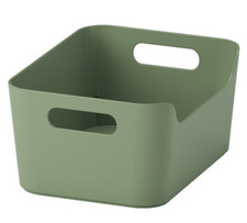 IKEA UPPDATERA (VARIERA LOOK) Aufbewahrungsbox grün 24x17