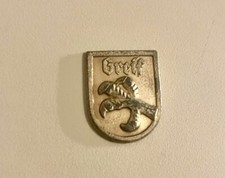 Rarität aus Nachlass: Original Abzeichen 122. Infanterie Division Greif