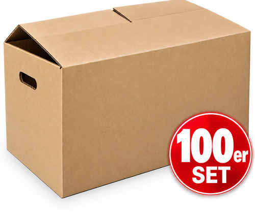 100x umzugskarton wellig 650 - 100x,