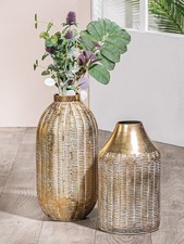 Metall Vase "Lima" Ø 23cm H