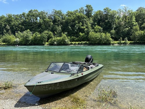 Angelboot motorboot mit - motorboot,