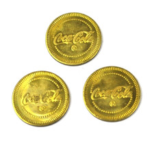 Set mit 3 Vintage Coca-Cola Coke USA Murray Automaten Münzen Coins Token