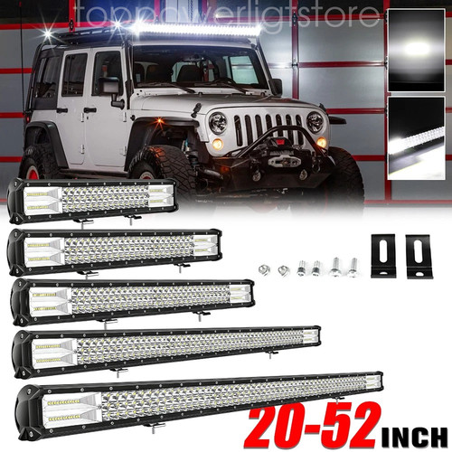 3 rows led - 4~45'', lightbar