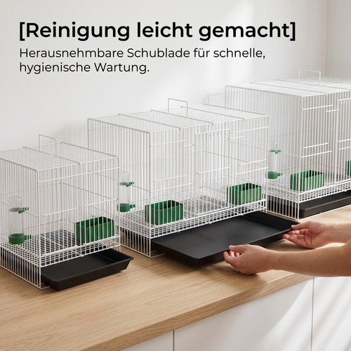 Faltbarer vogelkäfig aus - vogelkäfig,