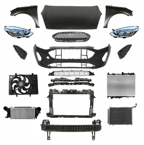 Satz motorhaube frontmaske - motorhaube,
