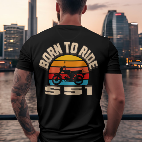 Ddr moped shirt vintage - moped, t-shirt