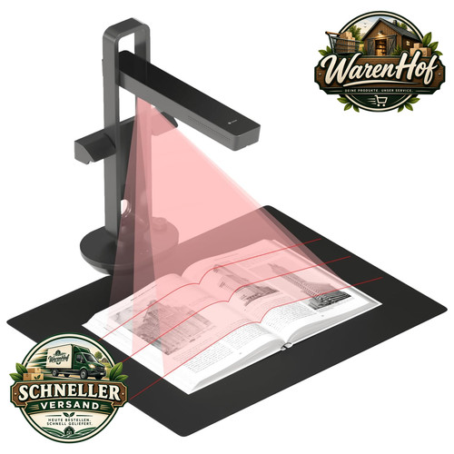 Buchscanner 14mp tragbar - buchscanner, a3