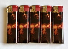 5 Stück Feuerzeuge Girl Frau