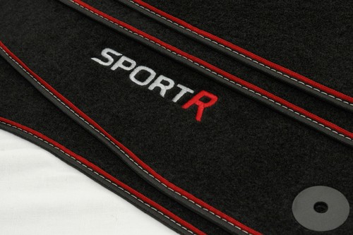 Sport velour fußmatten satz - fußmatten,
