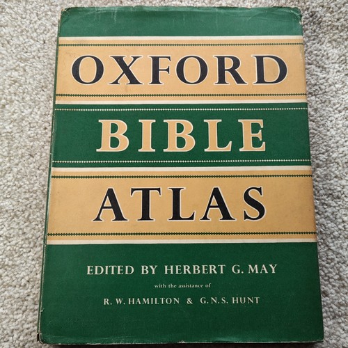 Oxford bible atlas 1962 - oxford,