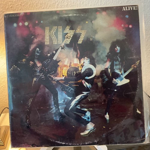 Kiss alive 2lp vinyl - kiss,